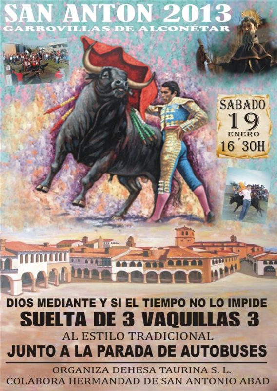 cartel vaquillas 2013 custom