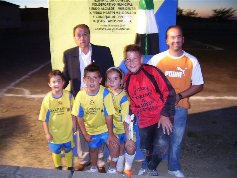 Inauguracion de la Iluminación del Complejo Polideportivo