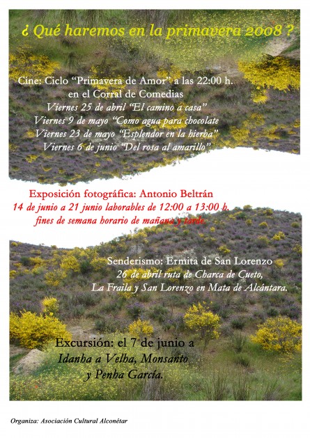 ¿Qué haremos en la primavera 2008?