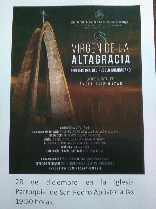 Documental Virgen de Altagracia