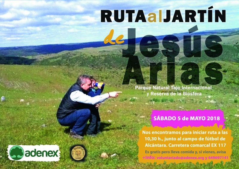 III Ruta al Jartín de Jesús Arias, 2018.