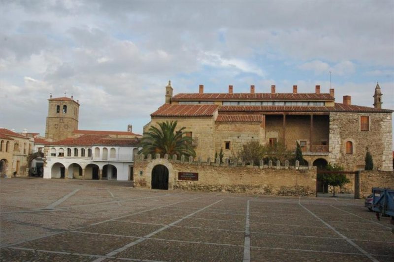 La plaza Porticada de Garrovillas, Mejor Rincón de Extremadura 2018