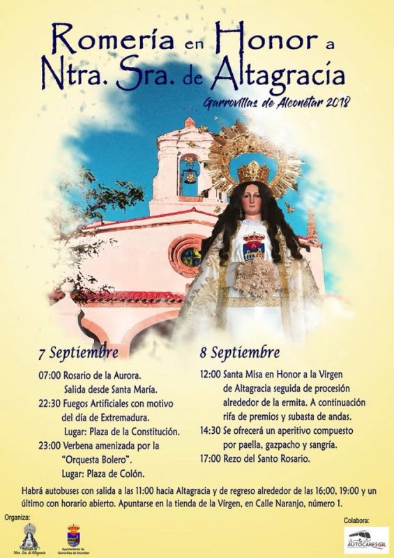 Novenario a Nuestra Señora de Altagracia