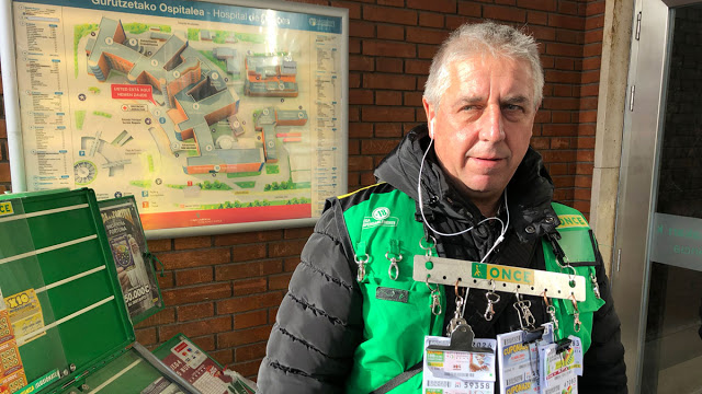 El cupón de la Once deja 350.000 euros con el vendedor del hospital de Cruces