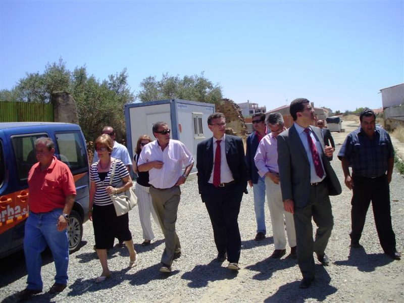 José Luís Quintana, Consejero de Fomento en Garrovillas