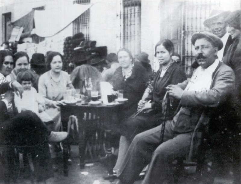 Evocación de la Feria de San Mateo por Jose Maria Velaz.