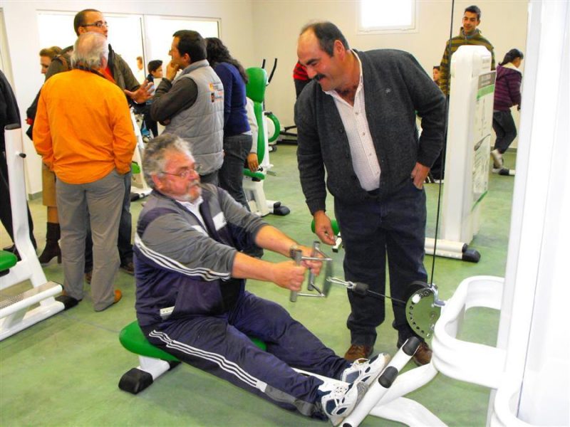 Inauguración del Gimnasio Municipal