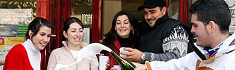 Una garrovillana agraciada con el gordo del sorteo de la lotería de navidad