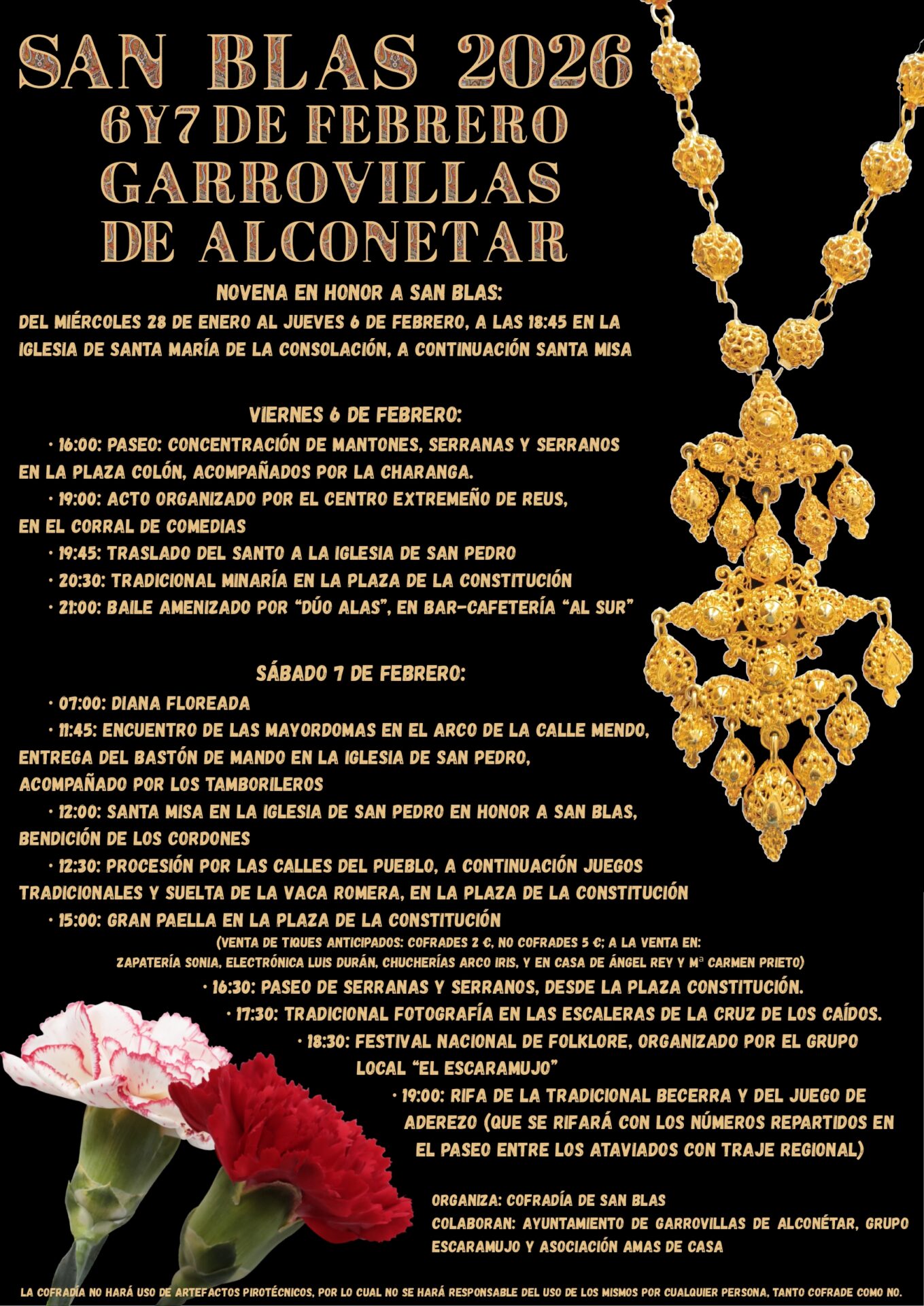 Programa de San Blas 2026