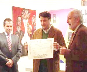 Daniel Leno recibe el Premio de Investigación y divulgación Histórica de Plasencia y su Tierra “Pedro de Trejo”