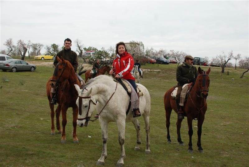 Celebración de la II Ruta Ecuestre Cañada Soriana Occidental por la provincia cacereña