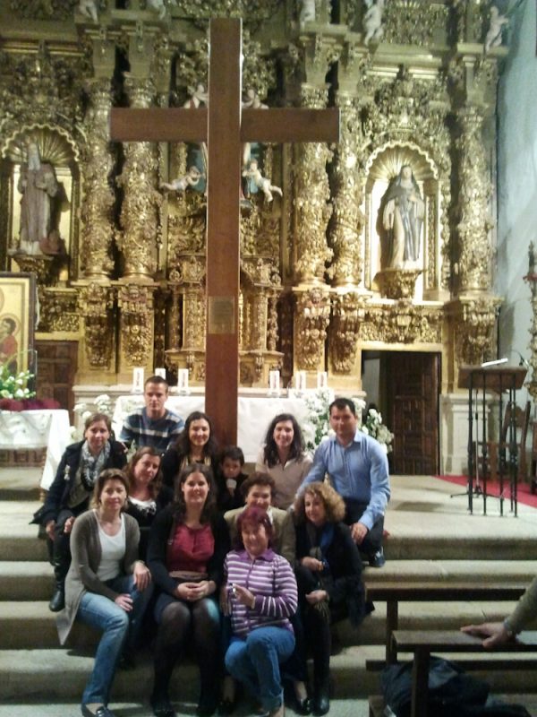 LA CRUZ DE LA JMJ EN GARROVILLAS