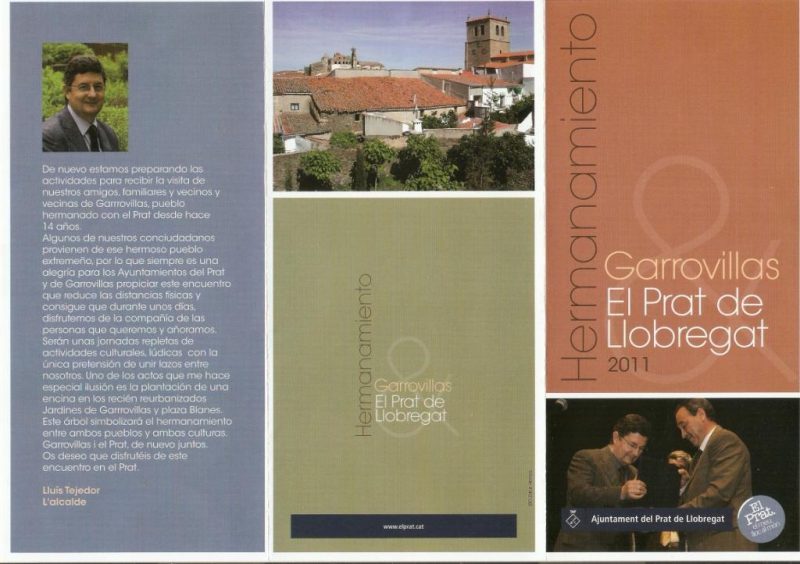 2011 Hermanamiento Prat de Llobregat - Garrovillas de Alconetar