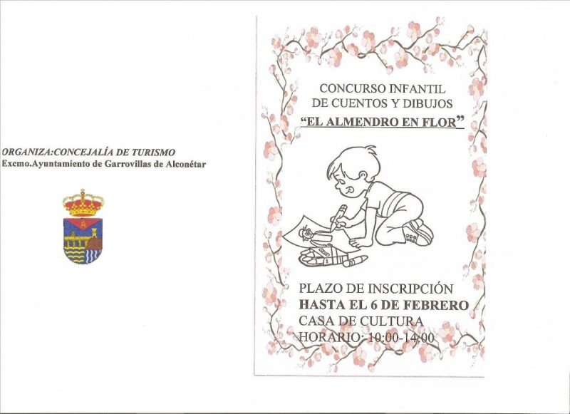 CONCURSO INFANTIL DE CUENTOS Y DIBUJOS " EL ALMENDRO EN FLOR "
