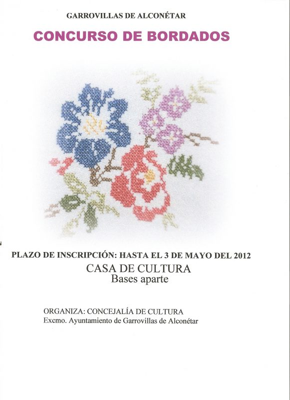 CONCURSO DE BORDADOS