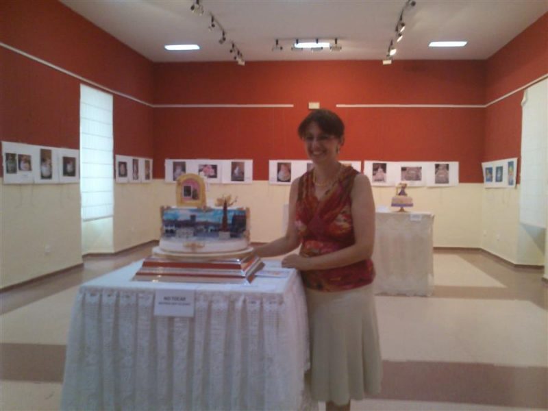 Exposición de tartas Art Caral