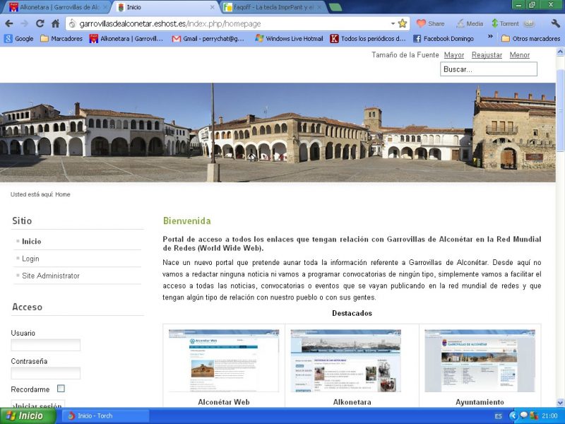 Nueva web con información sobre el municipio