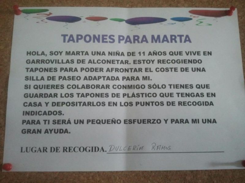 Tapones para Marta