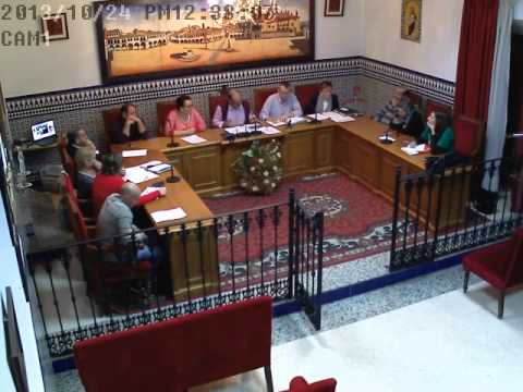 Videos de los plenos extraordinadios de octubre y noviembre de 2013