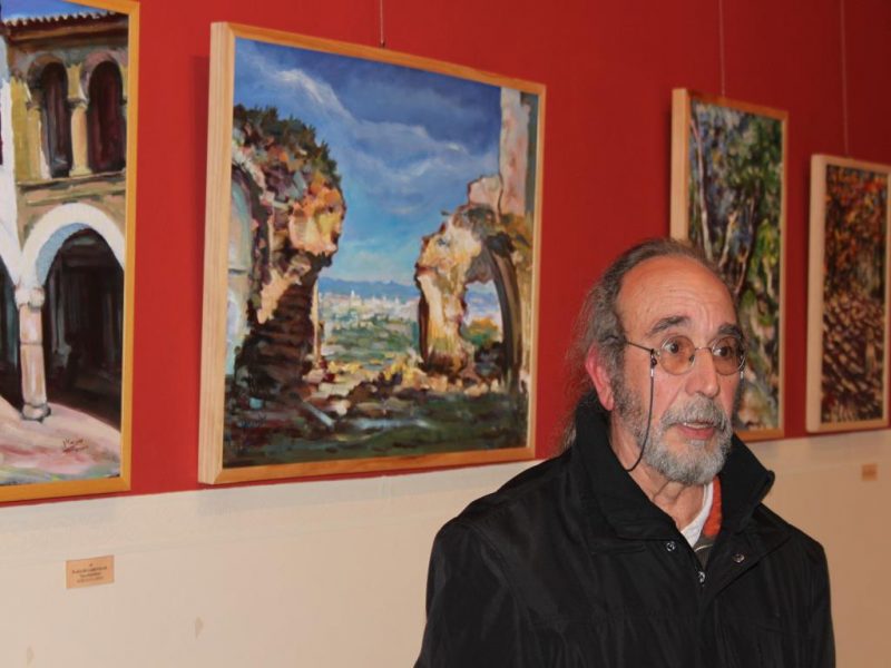 Exposición de pinturas de Vicente Macías Moreno