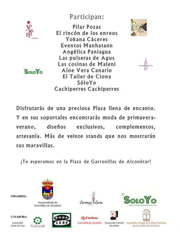 I Desfile de Moda Primavera Cultural 2014