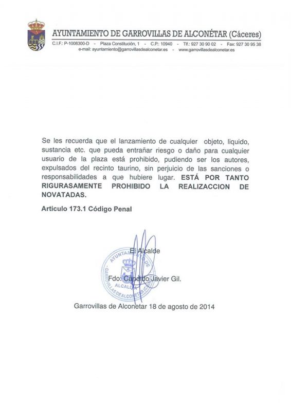 Polemica al inicio de las fiestas