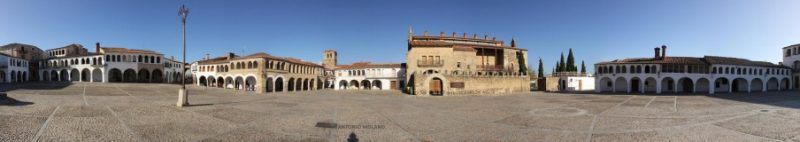 Panorámicas de plazas en la sede de la Seguridad Social