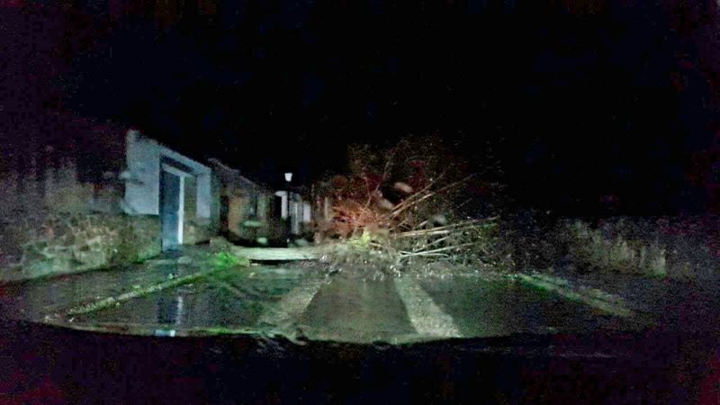 Tornado en Garrovillas