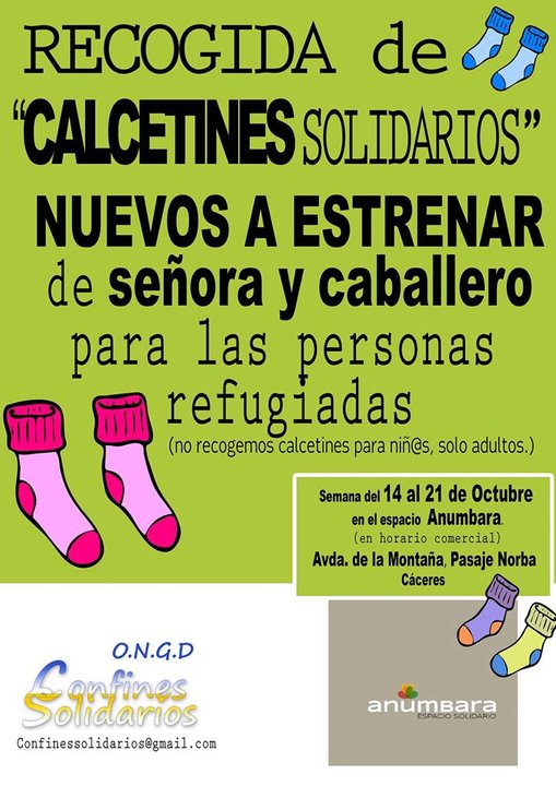 2016 Campaña calcetines solidarios