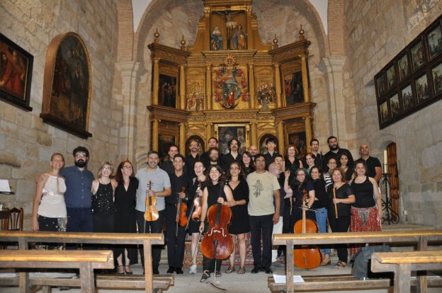 Clausura del II curso internacional de música antigua de Extremadura en Garrovillas