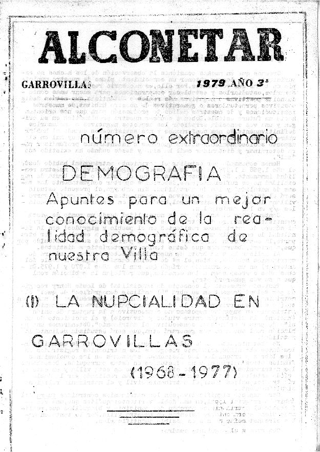 nº Extra Demografía.